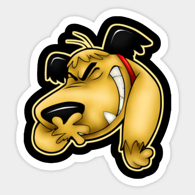 Such a Muttley! - Dog - Sticker | TeePublic